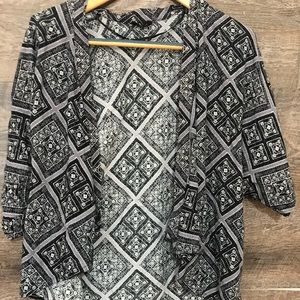 Forever21 Tribal Print Cardigan